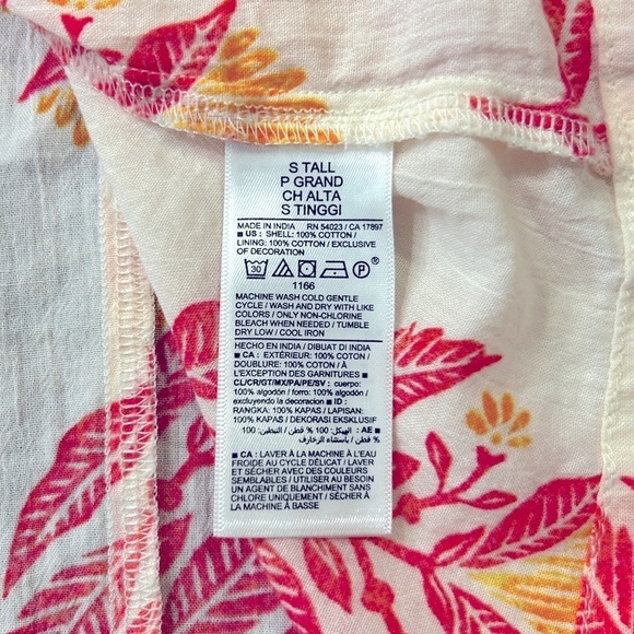 Old Navy Sleeveless Tie-Shoulder All-Day Maxi Swing Dress Size Small/Tall - Picture 8 of 11